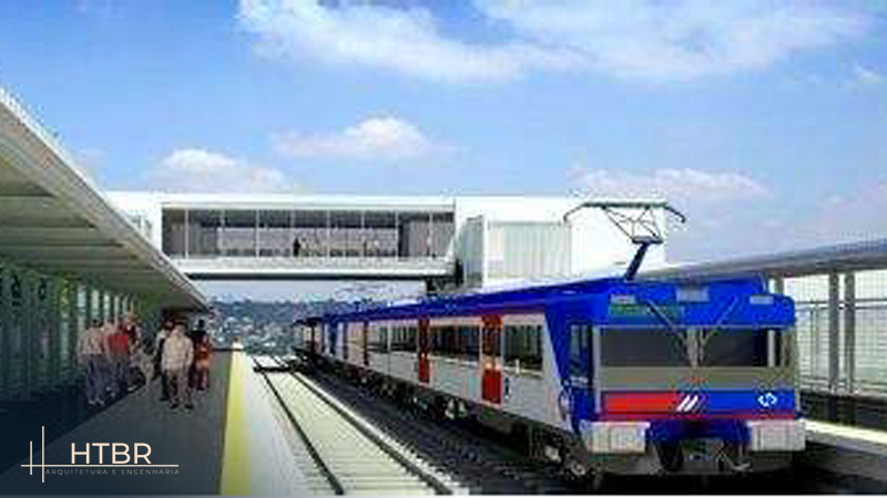 Elaboração de projeto básico para a implantação de 02 passarelas elevadas
e adequação de 01 passarela existente na linha 11/ coral da CPTM.